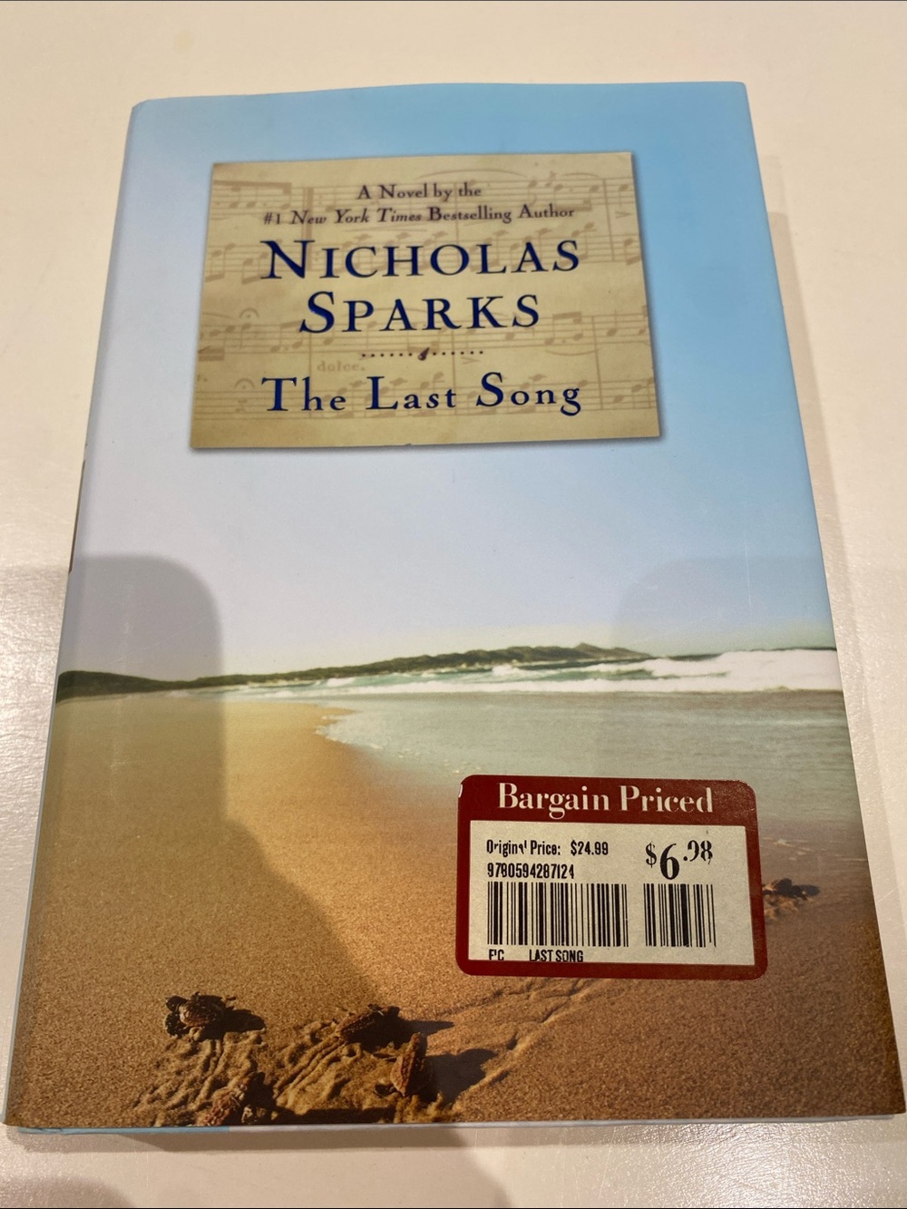 Nicholas Sparks - The Last Song (Beach Cover) - Blue/Tan